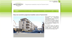 Desktop Screenshot of bersot-immobilier-neuf.com
