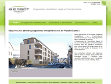 Tablet Screenshot of bersot-immobilier-neuf.com